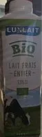 Mängden socker i Luxlait lait bio 3,5%