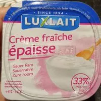 Mängden socker i Crème fraîche épaisse