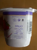 Mängden socker i Yaourt du Luxembourg - fraise