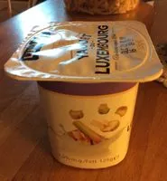 Mängden socker i Yaourt du luxembourg rhubarbe