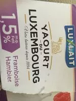 Mängden socker i Yaourt du Luxembourg - Framboise