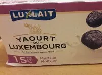Mängden socker i Yaourt aux myrtilles