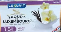 Mängden socker i Yaourt Luxlait Vanille 1,5%