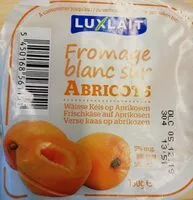 Mängden socker i Luxlait, Aprikose
