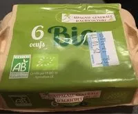 Mängden socker i Œufs bio M 6x