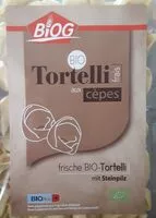 Mängden socker i Bio Tortelli mit Steinpilz