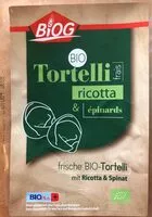 Mängden socker i Tortelli ricota epinard