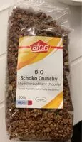 Mängden socker i Bio schoko crunchy