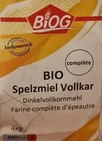 Mängden socker i Farine complète d'épeautre