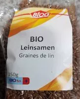 Mängden socker i Bio Leinsamen -Graines de lin