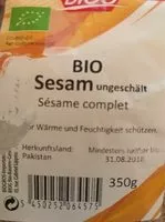 Mängden socker i Graines de sesame complet
