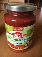 Mängden socker i Bio tomatenzooss