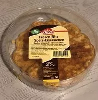 Mängden socker i Frësch Bio spelz-Eisekuchen