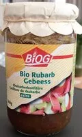Mängden socker i Confiture de rhubarbe