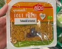 Mängden socker i Taboulé oriental