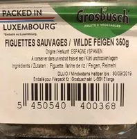 Mängden socker i Figuettes sauvages