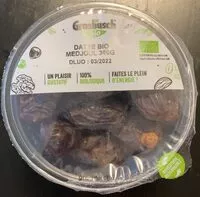 Mängden socker i Datte bio medjoul