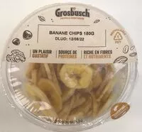 Mängden socker i Banane chips 150g
