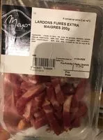Mängden socker i Lardons fumes extra maigres