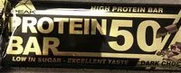 Mängden socker i Barre protéinée chocolat noir