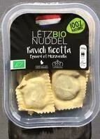 Mängden socker i Ravioli Ricotta Epinard et Mozzarella