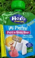 Mängden socker i Petit de fresa y queso