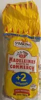 Mängden socker i Madeleines recette de Commercy
