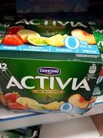 Mängden socker i Activia au bifidus fruits 0%