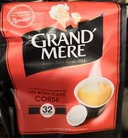 Mängden socker i Grand mère café