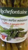 Mängden socker i Asperges vertes miniatures