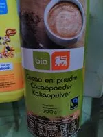 Mängden socker i Cacao en poudre