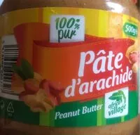 Mängden socker i Pâte d'arachide  africa village