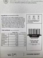 Mängden socker i Lasaña romana