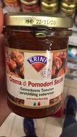 Mängden socker i krini crème de tomates séchées