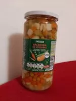 Mängden socker i Macedonia de verduras
