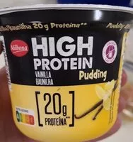 Mängden socker i Pudding proteínas vainilla