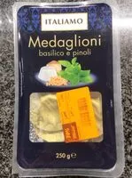 Mängden socker i Medaglioni