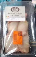 Mängden socker i Hauts de cuisses de poulet
