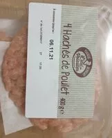 Mängden socker i Hachés de poulet