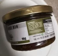Mängden socker i Tapenade noire bio
