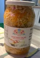 Mängden socker i Vegetable salad with cabbage