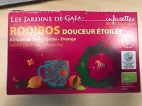 Mängden socker i Rooibos douceur etoilee