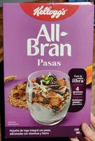 Mängden socker i All-Bran Pasas