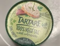 Mängden socker i Tartare 100% végétal
