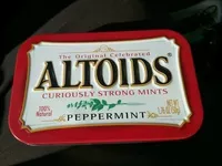 Mängden socker i Altoids
