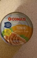 Mängden socker i Tonno all'olio di oliva