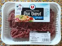 Mängden socker i Viande hachée pur bœuf 5% MAT.GR. U
