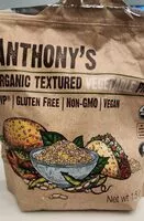 Mängden socker i Anthony's organic textured vegetable protein
