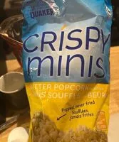 Mängden socker i Crispy Minis Butter Popcorn