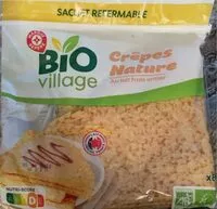 Mängden socker i Crepes nature